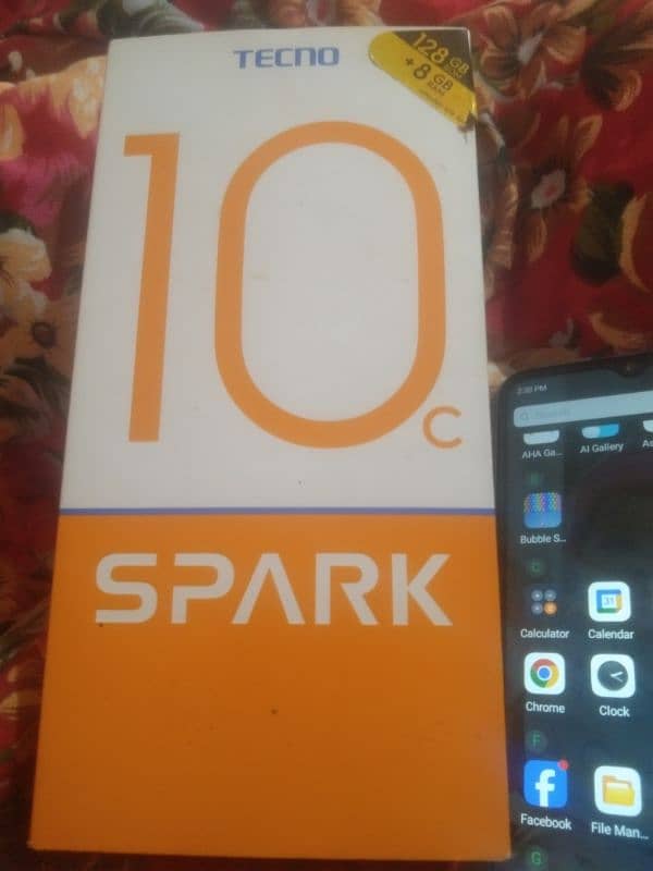 Tecno spark 10c full box 4