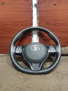 Toyota Vitz New Multimedia Steering with Airbag