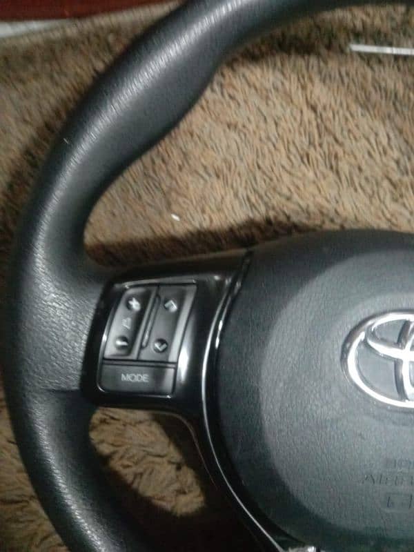 Toyota Vitz New Multimedia Steering with Airbag 2