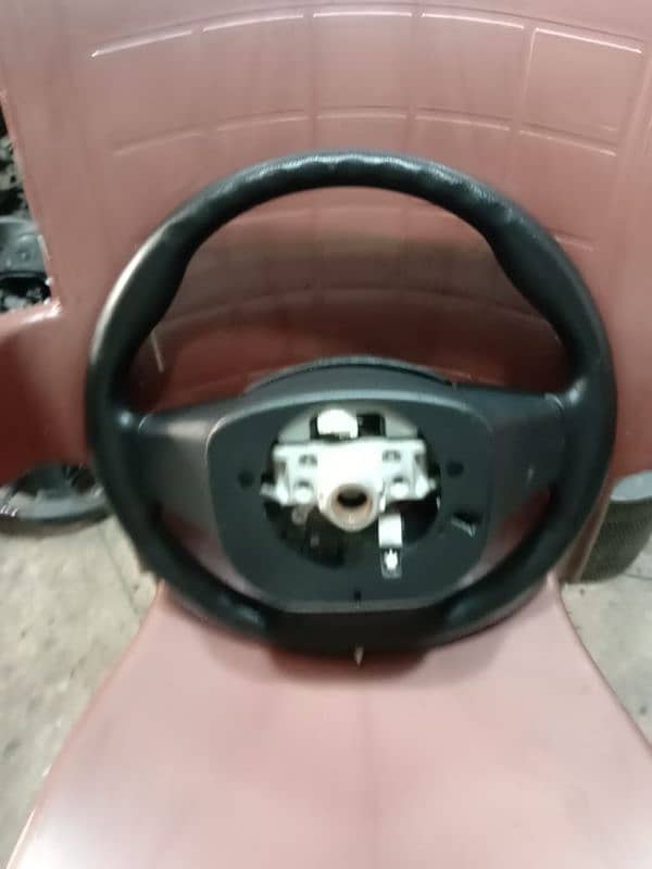 Toyota Vitz New Multimedia Steering with Airbag 6