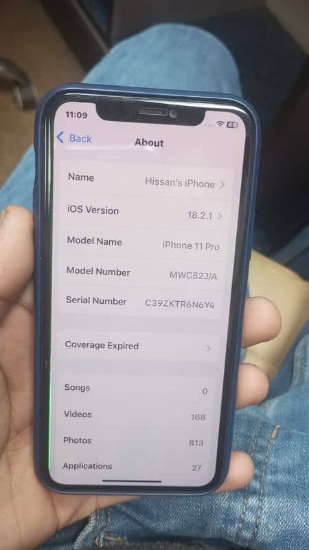 iphone 11pro Pta approved 8