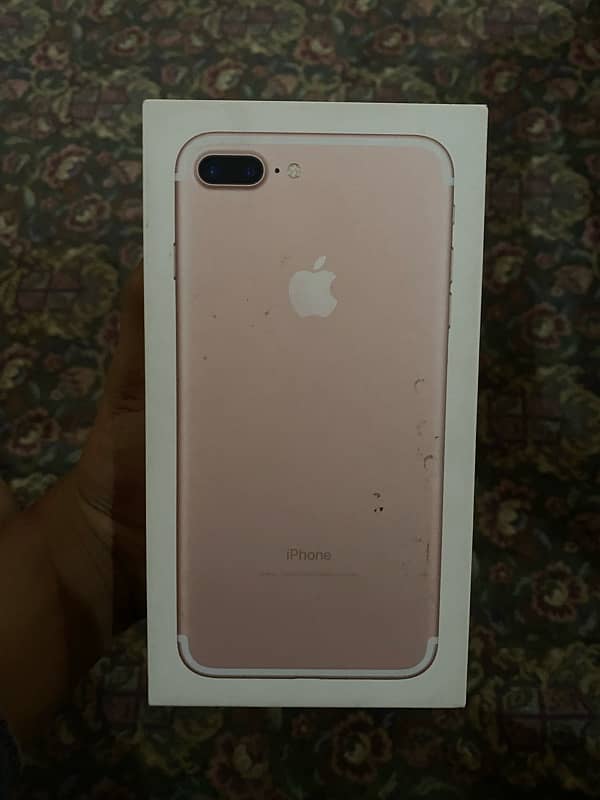 IPhone 7 Plus PTA Approved 32 Gb With Box Sealed Phone. 8