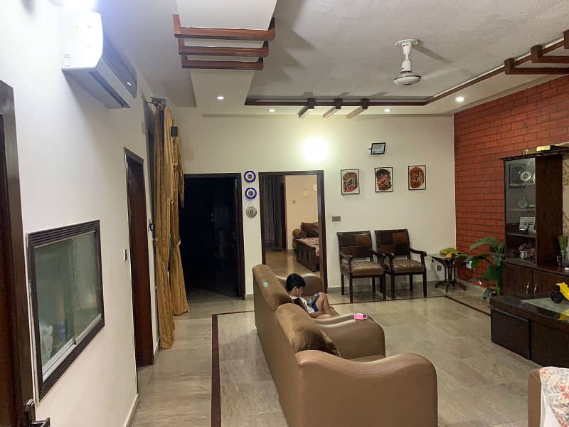 10 Marla Beautiful Double Storey Facing Park House On Rent In Nawab Town 7