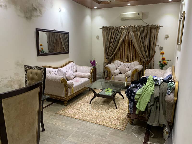 10 Marla Beautiful Double Storey Facing Park House On Rent In Nawab Town 0