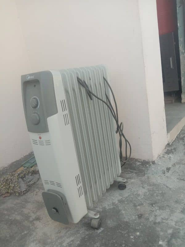 oil heater ready for used 0