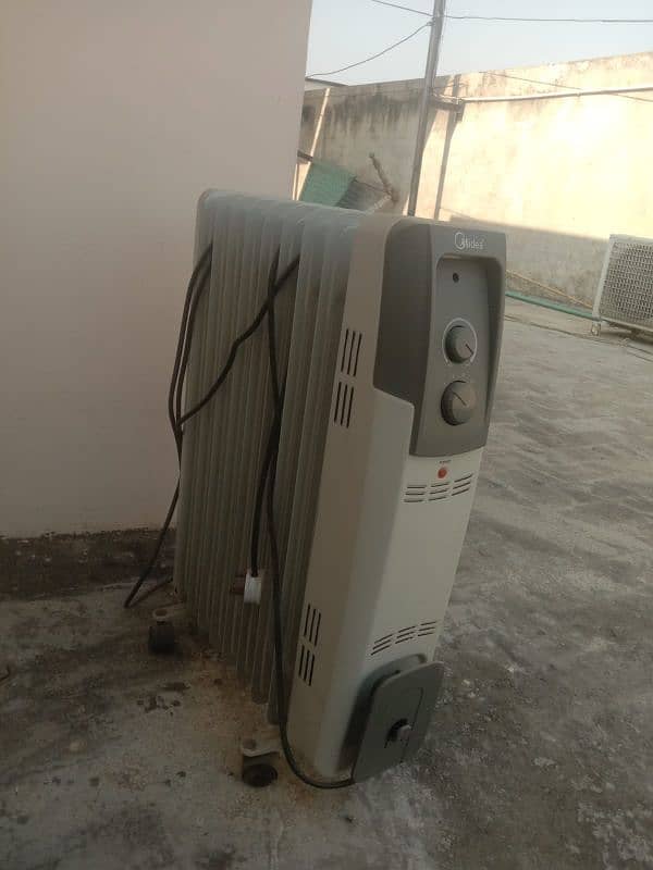 oil heater ready for used 2