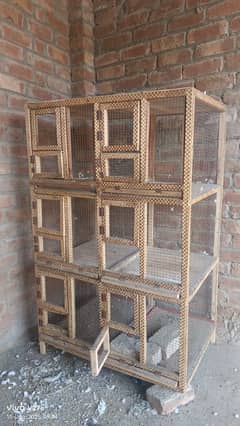 Wood Cage 6 Portion