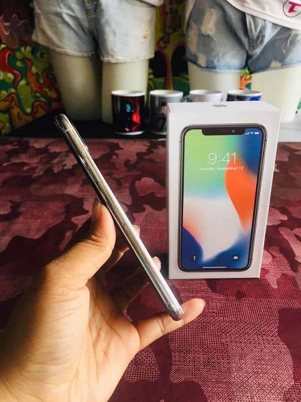 Iphone x 256GB Pta approved 0343-6193635 whatsapp number 1