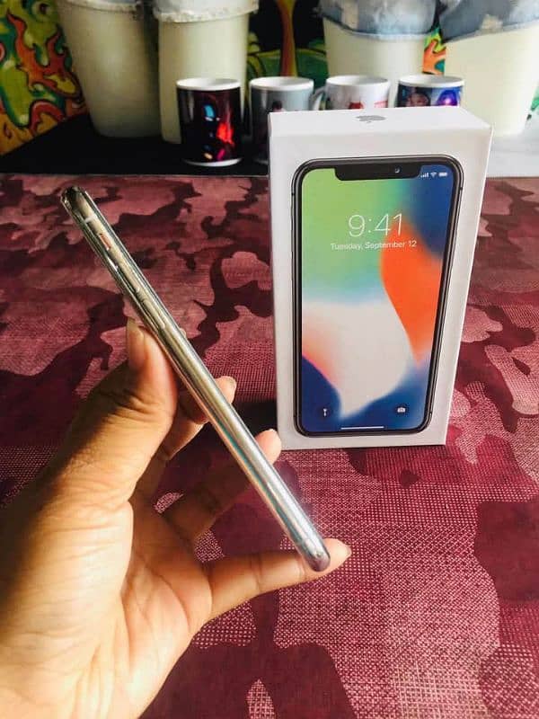 Iphone x 256GB Pta approved 0343-6193635 whatsapp number 2