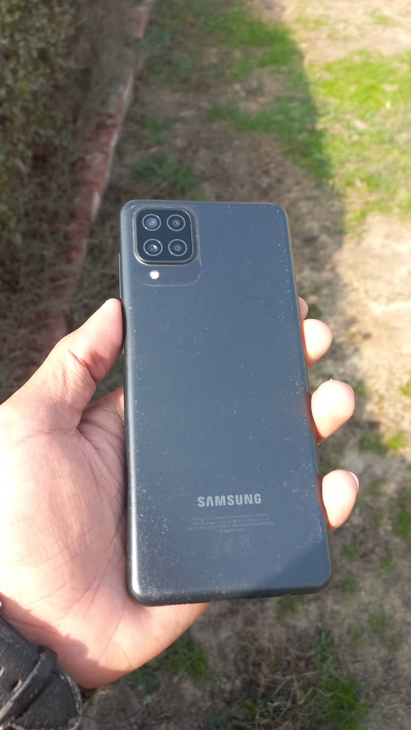 Samsung A12   10/10 condition. . one handed used 0