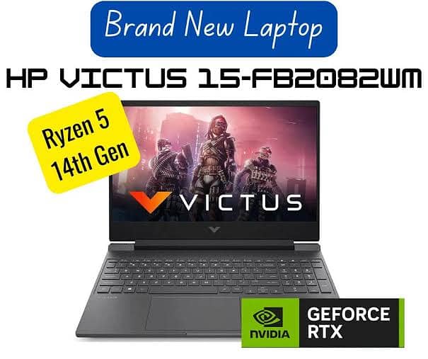 HP VICTUS  AMD5 8645HS 14 Generation 16GB Ram 512gb SSD Rtx 4050 6gb 2