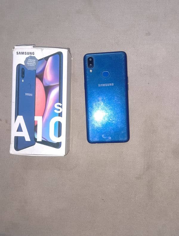 Samsung a10s with box 8