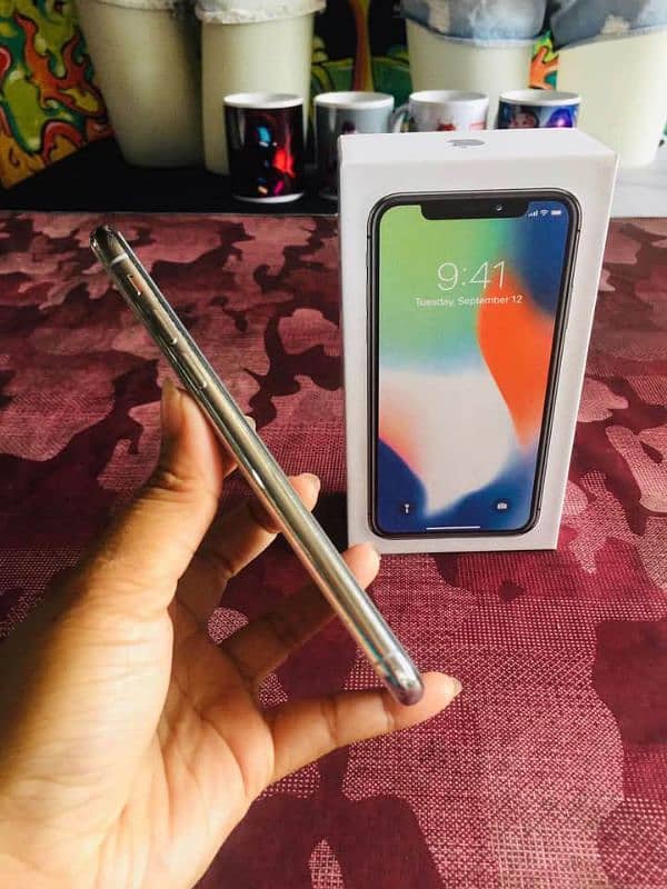 Iphone x 256GB Pta approved 0343-6193635 whatsapp number 3