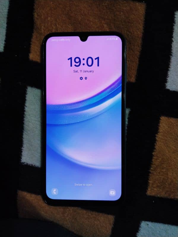 Samsung A15 8/256  with 8gb extended ram 1