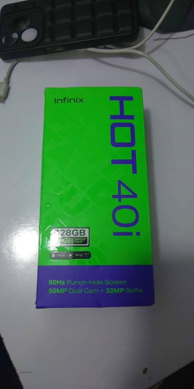 Infinix hot 40i ram 8+8/128 6