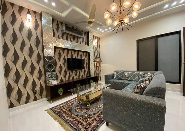 10 Marla Upper Portion Fully Furnished House For Rent In Bahria Town Lahore. 19