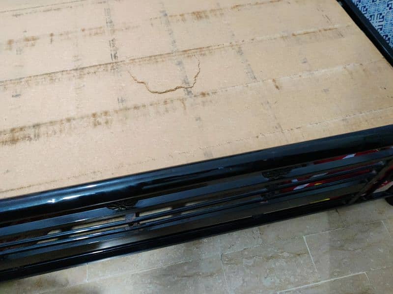 Steel bed for sale (without mattress) 3