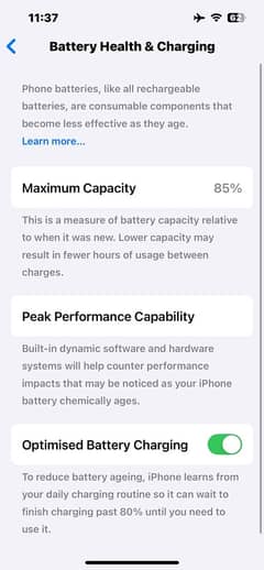 Iphone 13 Pro 128gb 85% Battery Health