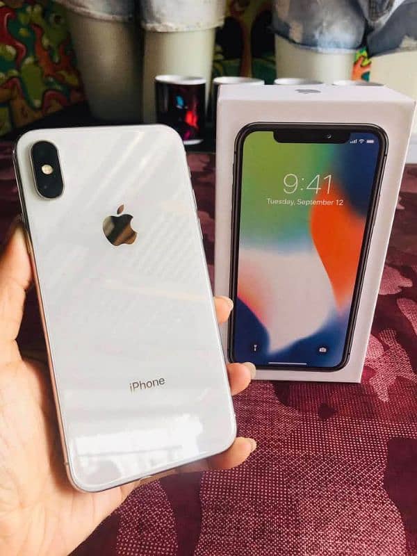 Iphone x 256GB Pta approved 0343-6193635 whatsapp number 0