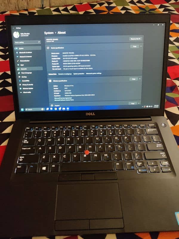 Dell Laptop Core i5 6th Gen 32 GB Ram 256 GB Rom DDR 2