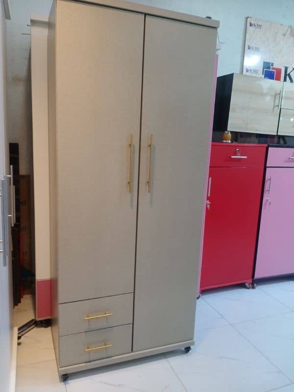 2 door almari/ wood works/cupboard /wardrobe for sale/almarih/colorful 6