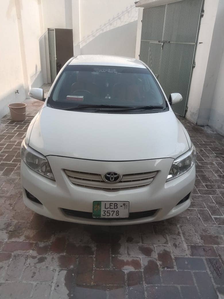 Toyota Corolla XLI 2010 1