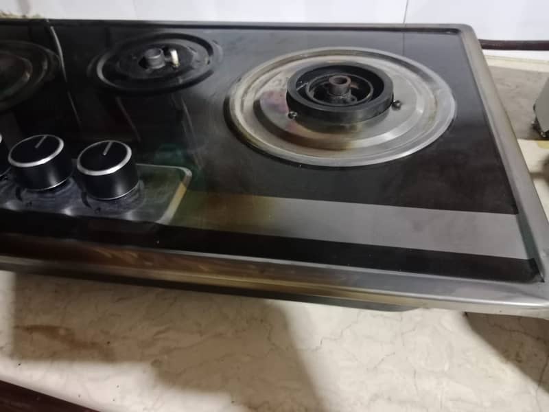 Stove (Chullah) Kenwood 3 Burner - Natural Gas 0