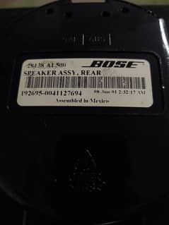 Original Imported Branded American Bose woofer heavy crunchy deep Bass