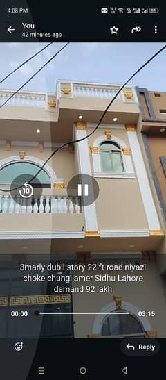 3 Marla Brand New House For Rent Gulshan Colony Near About Niazi Choke Chungi Amber Sidhu Lahore