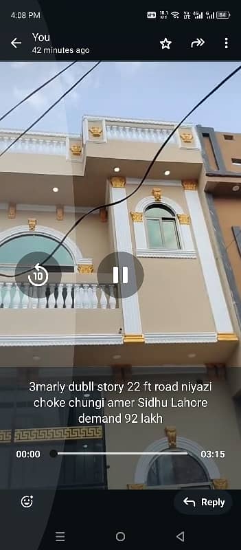 3 Marla Brand New House For Rent Gulshan Colony Near About Niazi Choke Chungi Amber Sidhu Lahore 0