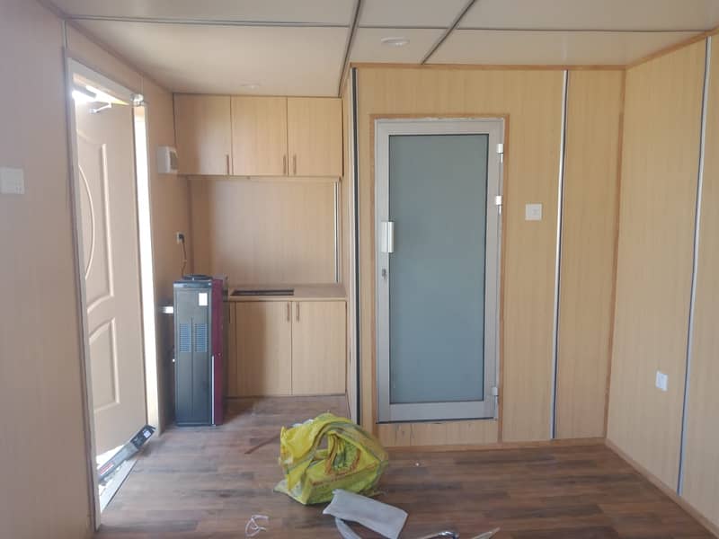 joint container office container prefab double story building  porta 2