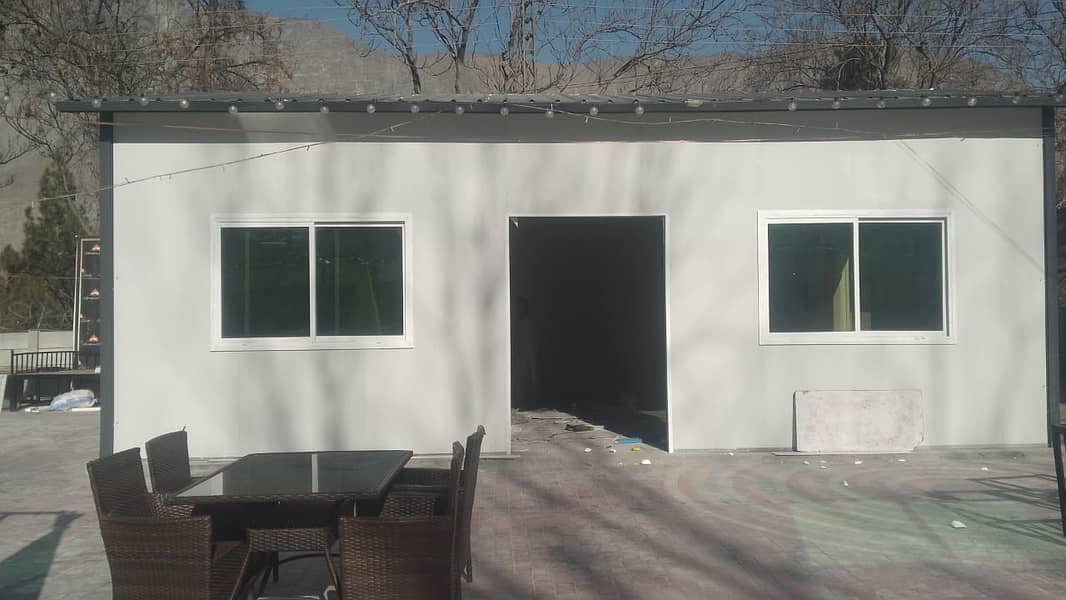 joint container office container prefab double story building  porta 12