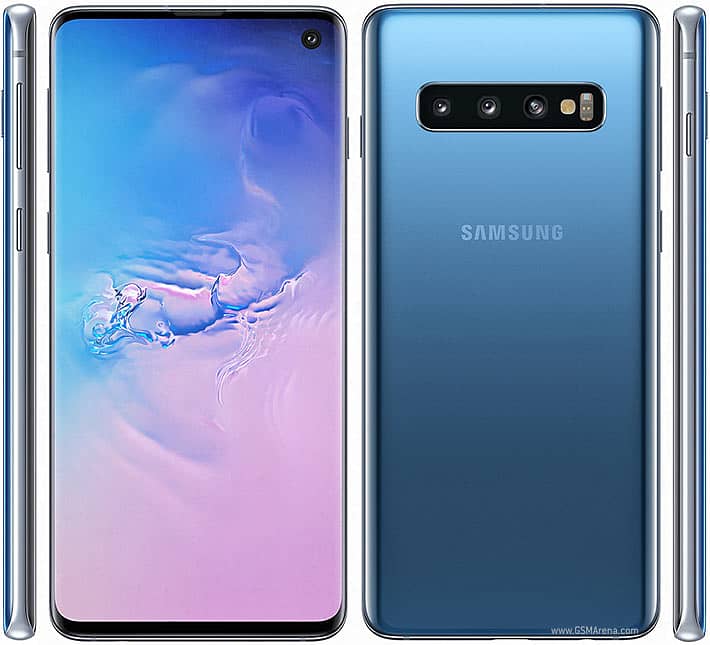 Samsung S10 with box, 8gb 128gb, Sim working 0