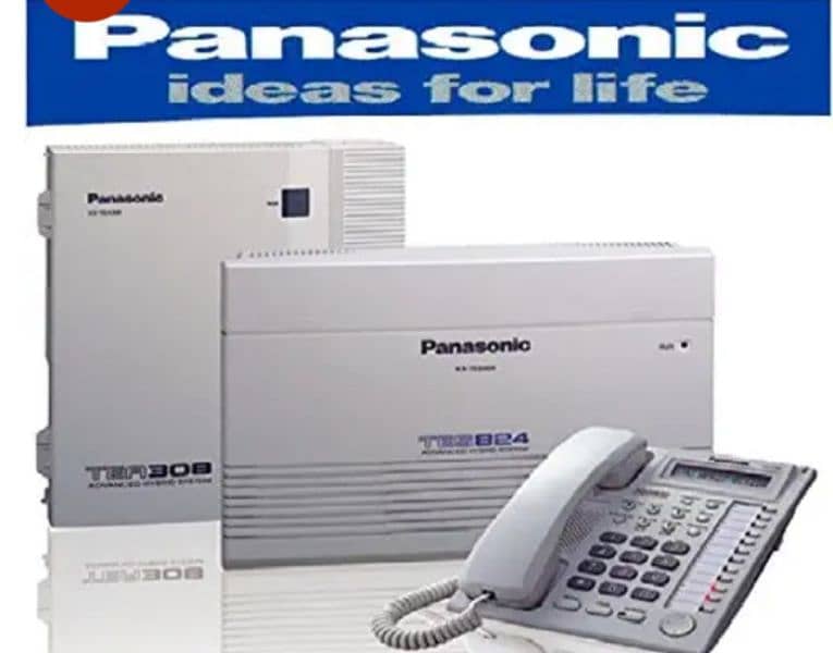 PABX 4 16 PANASONIC TELEPHONE EXCHANGE  PTCL  INTERCOM PHONE EXTENSION 0