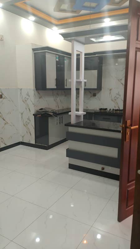 single story house for sale in block 7 , new house , saadi town 4