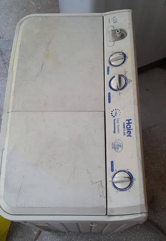 haier washing maching machine for sale in cheap price 1