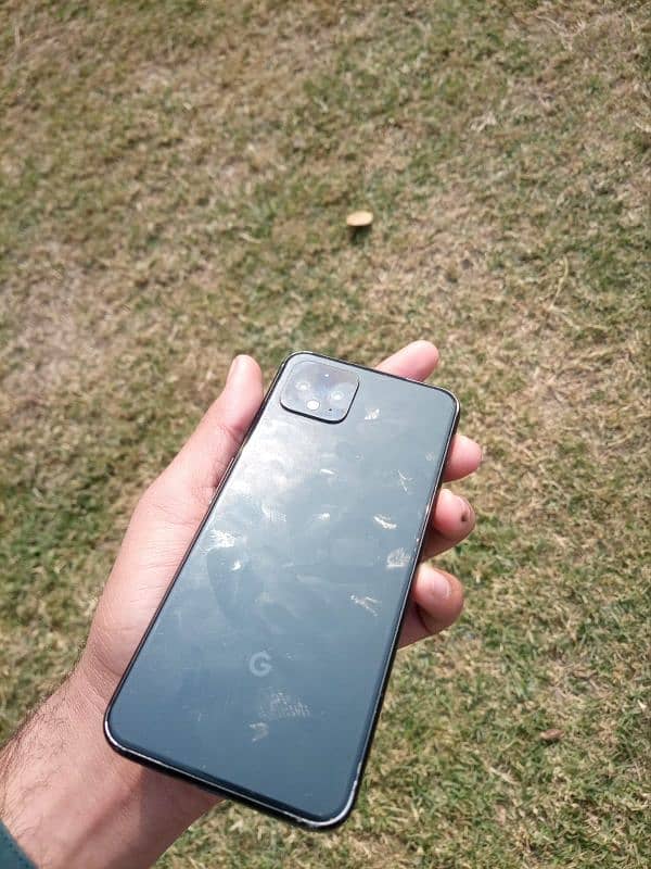 Google pixel 4 non pta just minor dot on panel but panel is origional 7