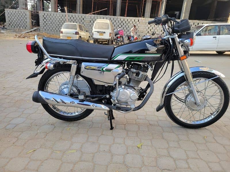 cg125 special edition black colour 2023 model 0