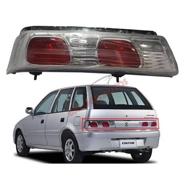 suzuki cultus back lights all Pakistan 0