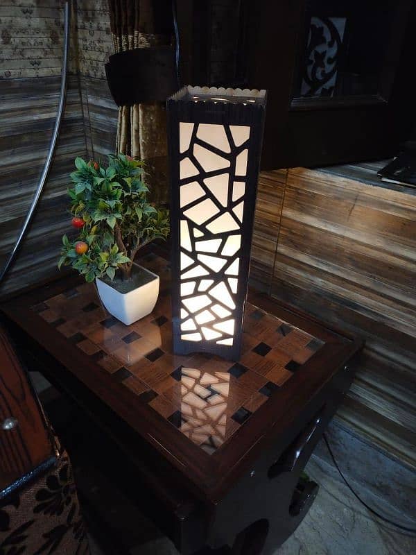 big size wooden lamp 2