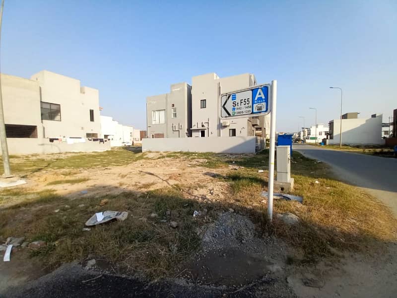 5 Marla corner plot for sale A-Block 9 town DHA lahore 1