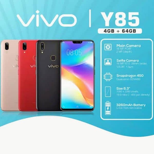 Vivo Y85 Phone. 3