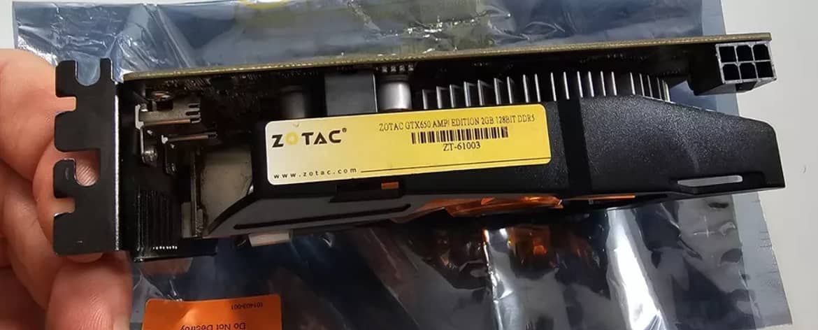 ZOTAC NVIDIA GEFORCE GTX 650 2GB DDR5 128Bit Synergy Graphics Card 3