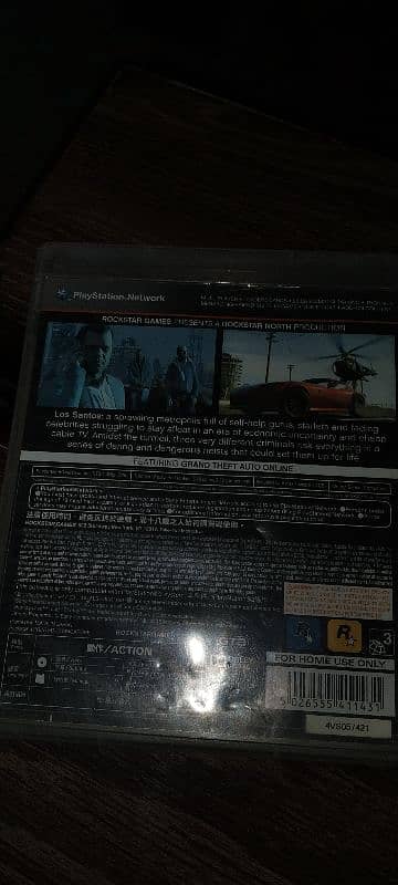 GTA 5 PS3 cd 0