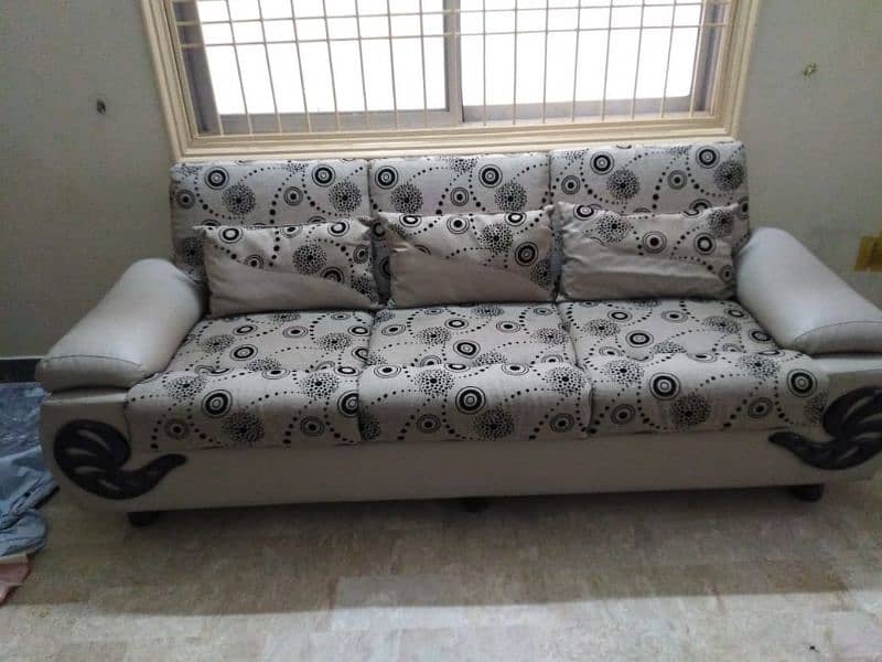 5 seater leather sofa set 0