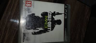 call of duty MW3 PS3 cd