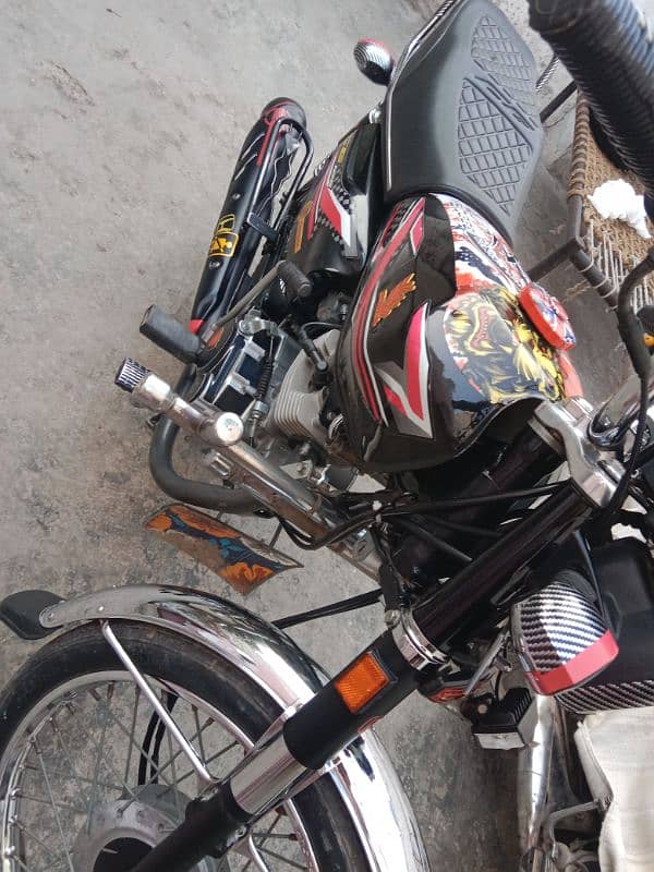 Allahamdulillah engine ok fresh bike no any work only by and drive 1