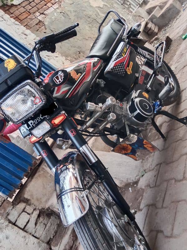 Allahamdulillah engine ok fresh bike no any work only by and drive 7