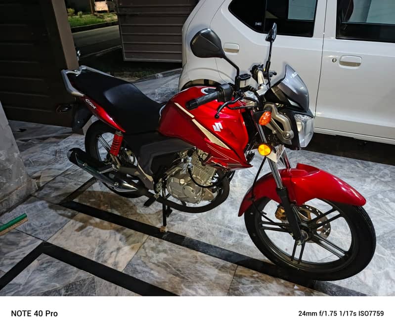 Suzuki GSX 125 | Model 2024 | Urgent Sale | Total Geniune 0