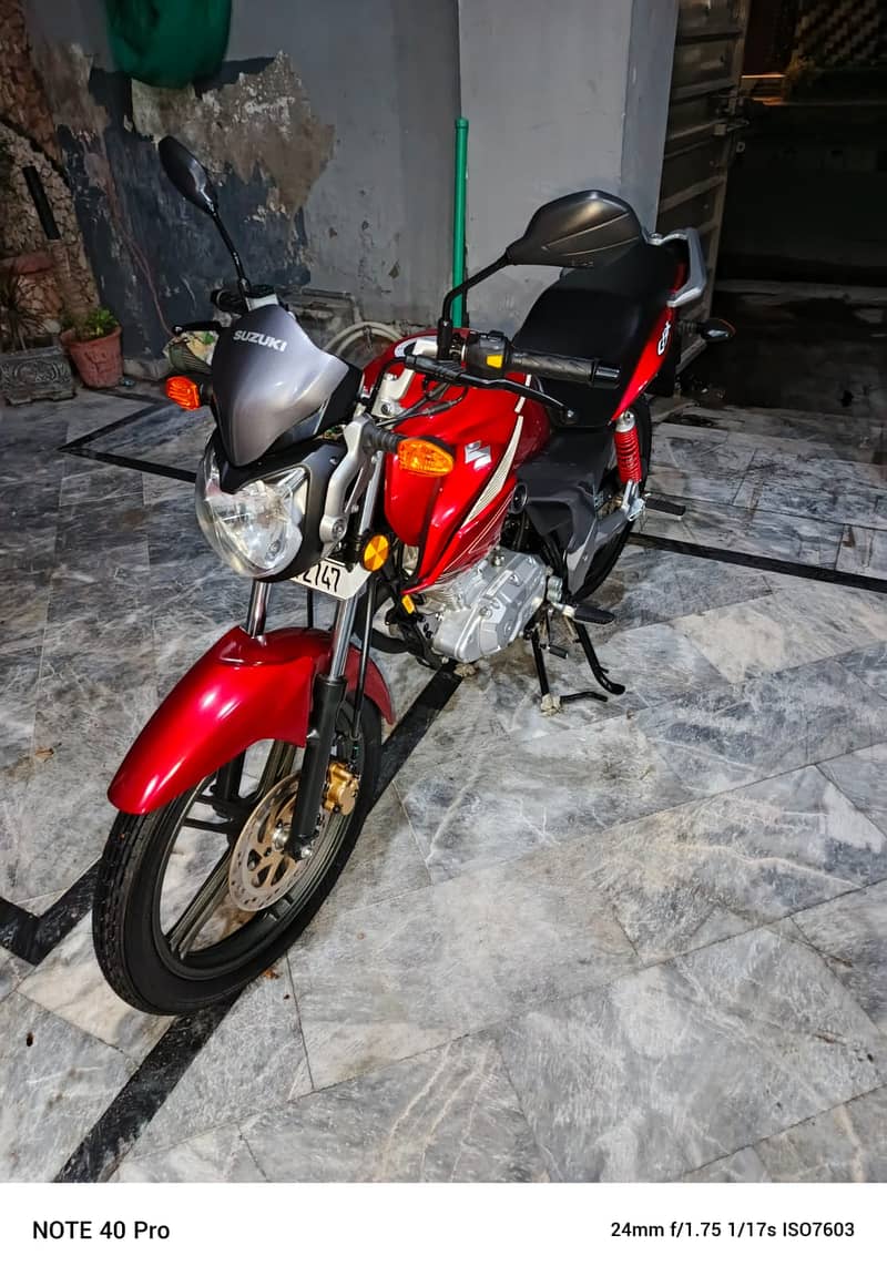 Suzuki GSX 125 | Model 2024 | Urgent Sale | Total Geniune 1